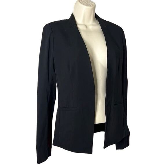 KOBI HALPERIN KAYLEE BLACK LACE  & EMBROIDERY BACK BLAZER SIZE XS - Picture 2 of 12